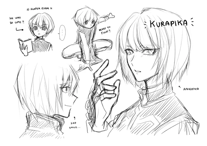 it's kurapika loving hour 