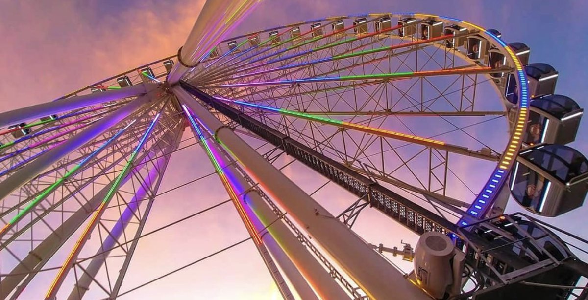 We may not be open right now, but we can still reminisce with some fan photos! 

How about this photo from @eichelbergerphoto?! Wheel pretty! 🎡