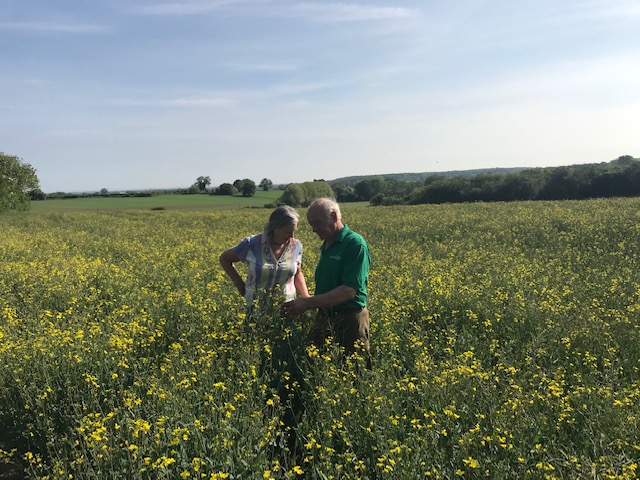 #Mentalhealthawarenessweek and #farming has recently been linked to this issue and so I've shared a photo taken this morning in the sunshine with my husband, farmer Geoff Kilby. Together we have faced many adversities, including current crisis, and worked hard to overcome them!