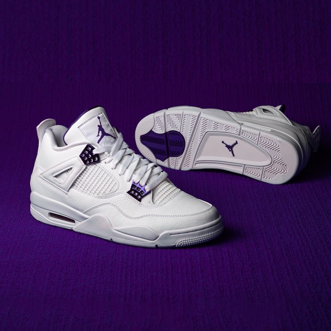 jordan retro 4 metallic purple canada