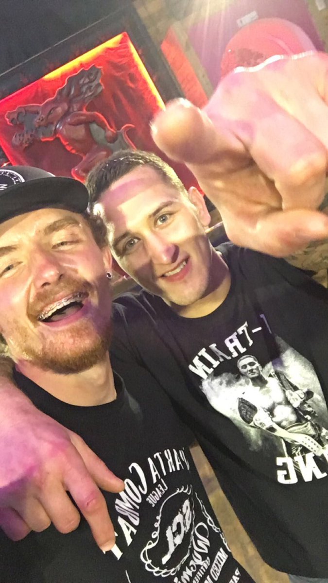 Ericlevi7's tweet photo. What y’all know about that #JtrainGang? Flashback two years ago when we both spoon fed some hands to a couple unlucky individuals 💪🏻✊🏼 #SCL69 https://t.co/ALVOMVea23
