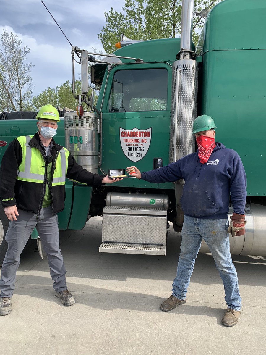 TheRealMaui1's tweet photo. Congratulations Scott Ketterer for becoming a #Gold #DriverRewards member at @WheatlandTube @ZekelmanInd #SocialDistancingRewards #ThankATruckDriver https://t.co/dVE7MoDE4M