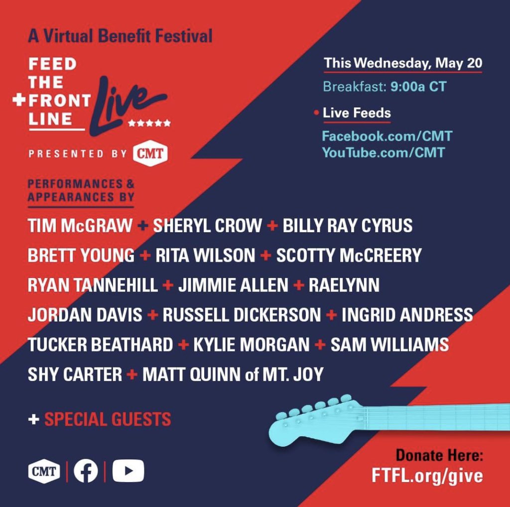 We are LIVE! Head over to <a href="/CMT/">CMT</a>’s Facebook or YouTube livestream to check it out. You won’t want to miss this biggest country music festival of the year!!