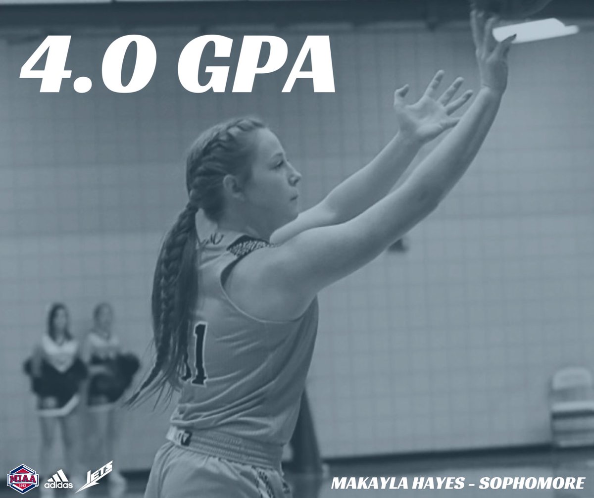 Congratulations Makayla on a great semester! #StudentAthlete 📚