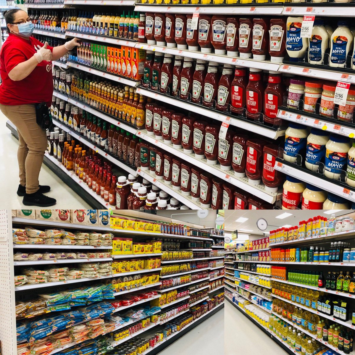 KatieMcG2180's tweet photo. Ketchup or hot sauce? DBO Marisol has got you covered for whatever you prefer on your burger this memorial weekend! #T1281 #noouts #target @laobrien924 @Djoumbarry https://t.co/hQ9ILswEun