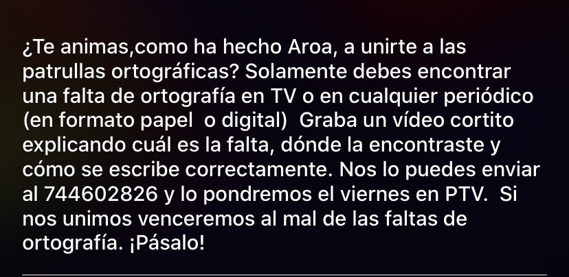 #BrigadasOrtográficas en ¡Ea! Estamos Aprendiendo en <a href="/PTV_Cordoba/">PTV Córdoba</a> Te animamos a participar junto a toda la familia. Cada viernes mejoraremos la escritura viendo vuestros vídeos. ¿Te animas a mejorar nuestro mundo y dejarlo libre de faltas de ortografía?  #LifelongLearning