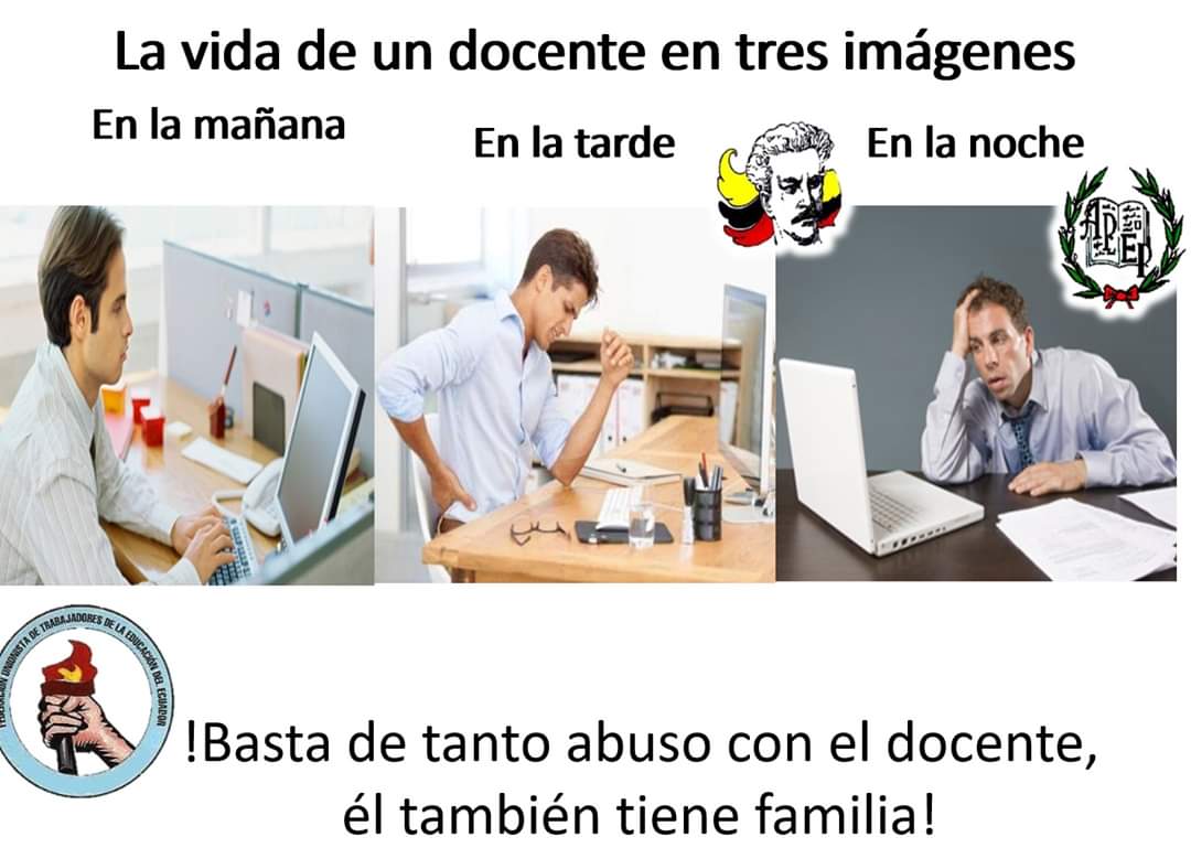 Verillo79's tweet photo. Así recuerdo a mi mami. Llegaba de dar clases a revisar aportes, examenes, preparar las actividades....uff...
Terrible que sean los peores tratados por el gobierno! https://t.co/H7z47Rr9zG