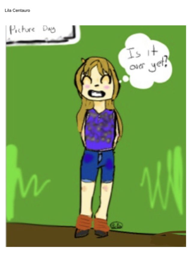 EIelementaryart's tweet photo. RCK 5th graders Isabella Feliz, Vivian Rossa, Lila Centuro, and Danna Perez created their own original comic characters! #eifinearts @EIFineArts @RCKeipride @eischools https://t.co/HBkYYvoF1f