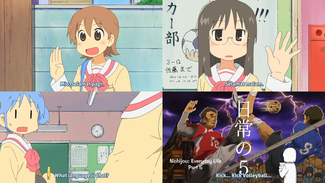 Robin On Twitter Malaysia References In Japanese Anime Nichijou My Ordinary Life Https T Co G5njsh4v5s Twitter