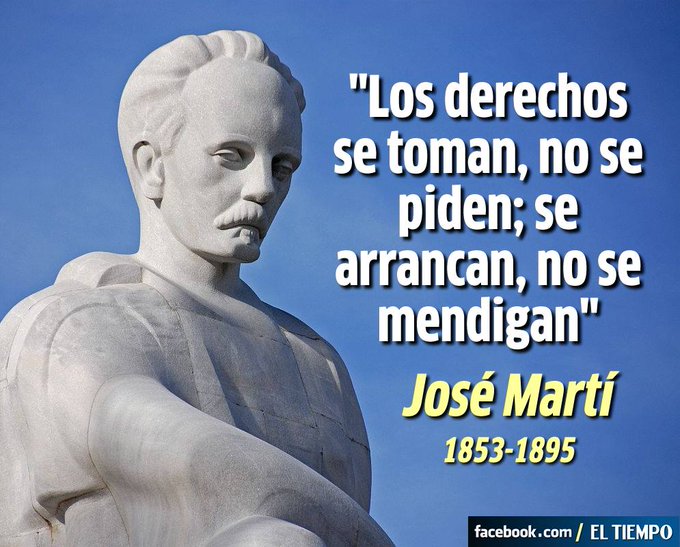CIGET_VC's tweet photo. A pesar del distanciamiento social los cubanos rinden homenaje desde sus hogares al Héroe Nacional #JoséMartí al conmemorarse el pasado 19 de mayo el aniversario 125 de su caída en combate.
#MartiVive #MartianosHoy #NuestroMayorOrgullo https://t.co/8IeVfiaIdj