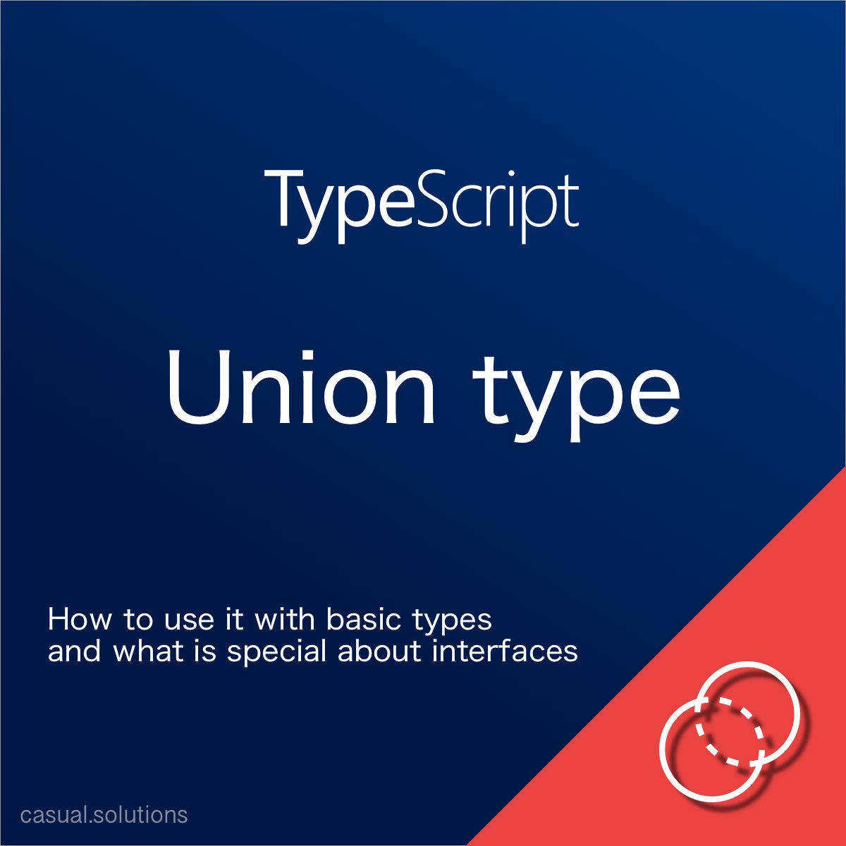 casualdots's tweet photo. Sometimes union type in #typescript may be too complex to understand. I hope my slides will help you to understand how it works.
See full slides at: 
https://t.co/3c4KWwa7PM

#react  #frontend  #webdev  #javascript  #dev  #coder  #code #nodejs  #programming  #developer  #coding https://t.co/CryNJrqguD