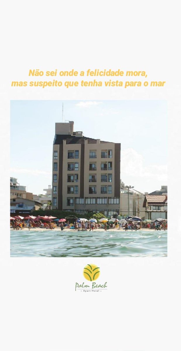hotel_palmbeach's tweet image. #palmbeachaparthotel #praiadosingleses #floripa