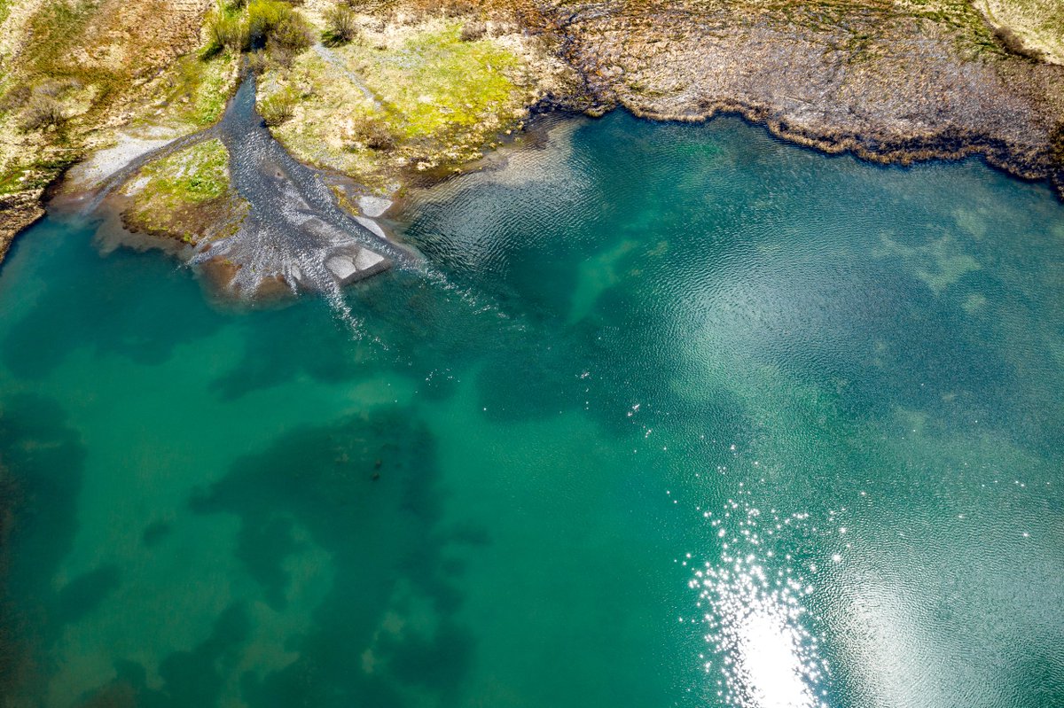 🔴 Les Maldives ? Non, le lac Napoléon sur la route du Col de Vars... 😍💕🌿🗻 #FouDeVars