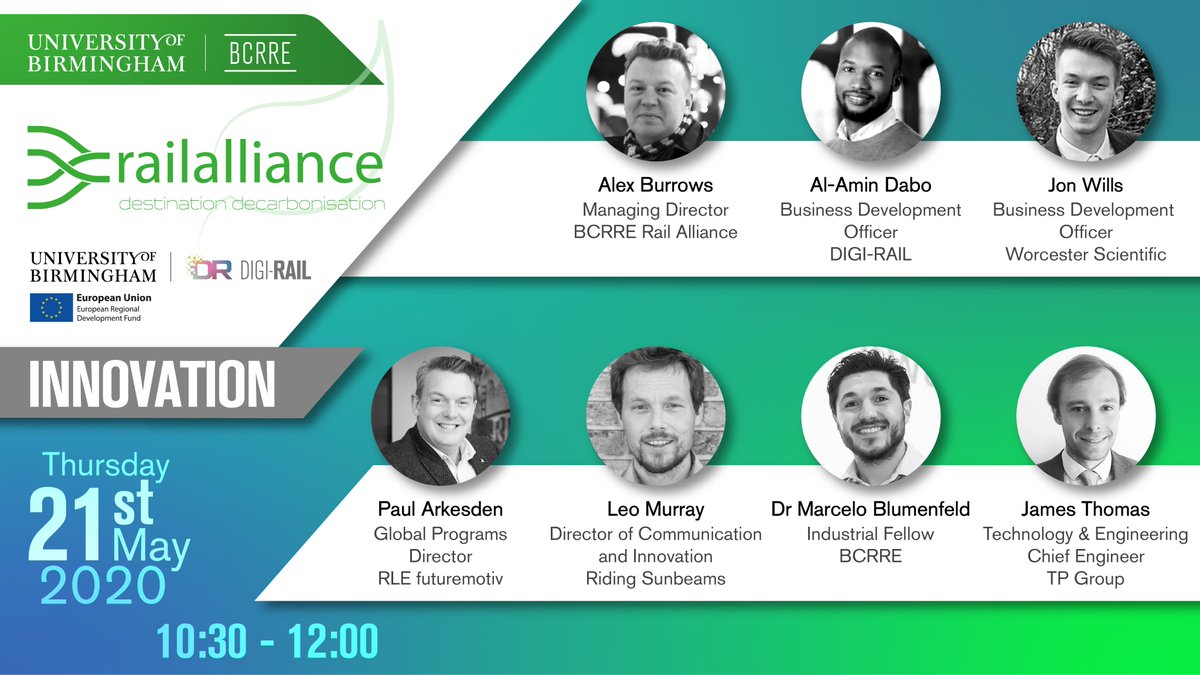 digi_rail's tweet photo. Join us tomorrow to discuss all things rail innovation with @future_motive @RLEgroup @WorcesterSci and many others. We look forward to sharing our experiences and success in the rail industry and answering your questions. Register your place at: https://t.co/Mh8VzevfMc https://t.co/Wf045smphk
