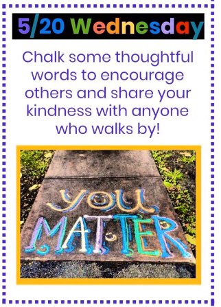Good morning, Emerson! 💜⭐️ Today is the last day of school! You’ve worked so hard, and we are really proud of you. We hope you spend today getting outside and celebrating Virtual Chalkfest. Enjoy! 😊 #EmersonConnects #InThisTogetherLkwd