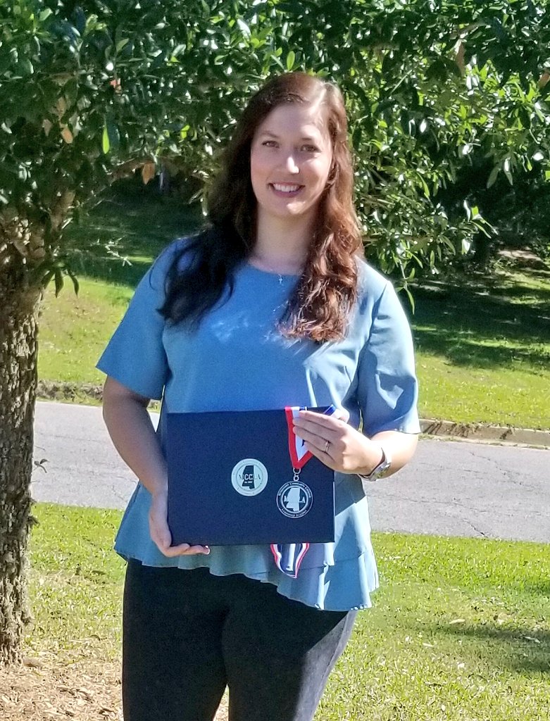marie_roberts2's tweet photo. I am unbelievably thankful for the Mississippi Community College Leadership Academy experience and to @MCCEagles for giving me this opportunity. We might not have gotten our graduation, but we're still celebrating! Thank you to Dr. Garner, @RonnieNettles, & @MCCHuebner. #MCCLA https://t.co/YcPZCyW1nm