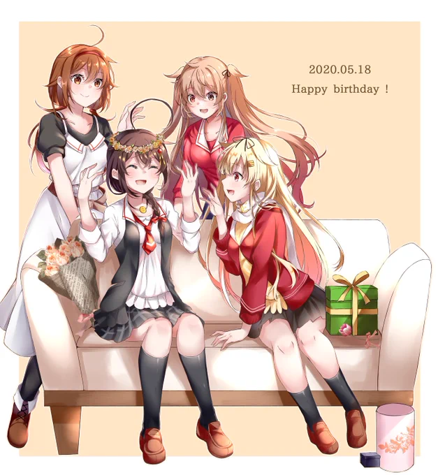 時雨ちゃん???

今日は18日。間に合った。いいね?

#時雨進水日 
#時雨生誕祭2020 