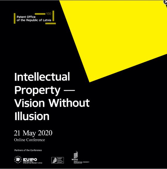 INPIPT's tweet photo. 100º aniversário do #sistemaproteçãoPI da República da Letónia. #Conferência Internacional #Online #intellectualproperty – Vision Without Illusion”. Evento co_organizado @WIPO @EPOorg @EU_IPO 21maio2020.
#ipvision2020 #justica https://t.co/aqBYe0nGzC https://t.co/myCsUuXK1Y
