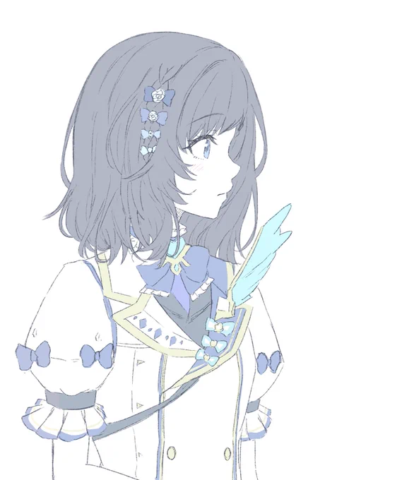 最近寝る前に描いてたワンドロ ぶるーず 