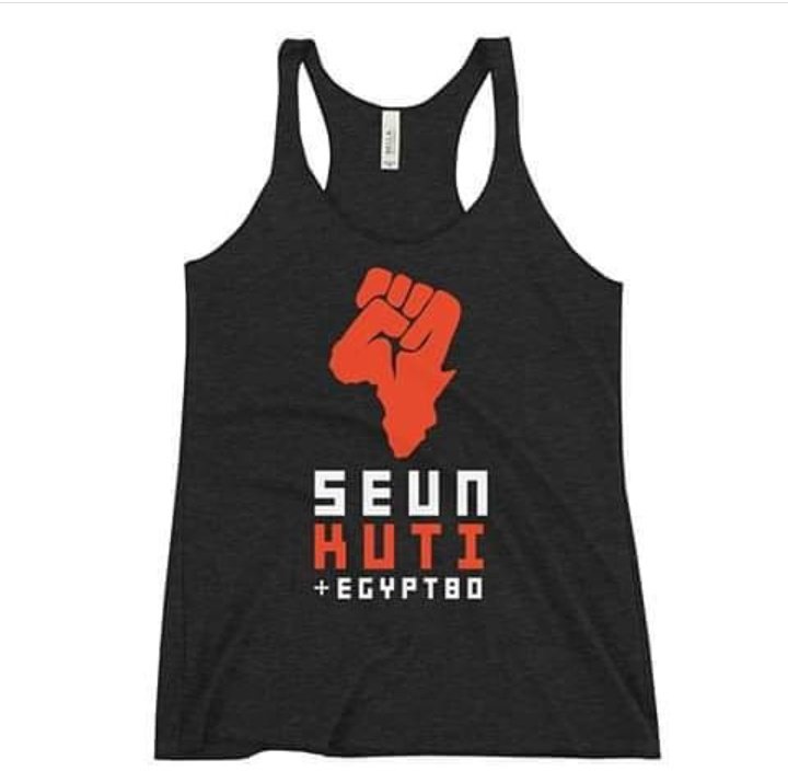 Egypt80Band's tweet photo. SUPPORT THE MOVEMENT, ṢEUN KÚTÌ AND EGYPT 80 MERCHANDISE, LINK IN BIO.
@RealSeunKuti #SeunKuti #FelaKuti #SeunKutiandEgypt80 #Egypt80 #Egypt80Band #BlackTimes #Afrobeat #Kalakuta #ShopSeunKuti #SeunKutiMerchandise #Egypt80Merchandise #GetTheSax
@KALAKUTA_PR @Afrobeat_World https://t.co/Q0MqdvtNho
