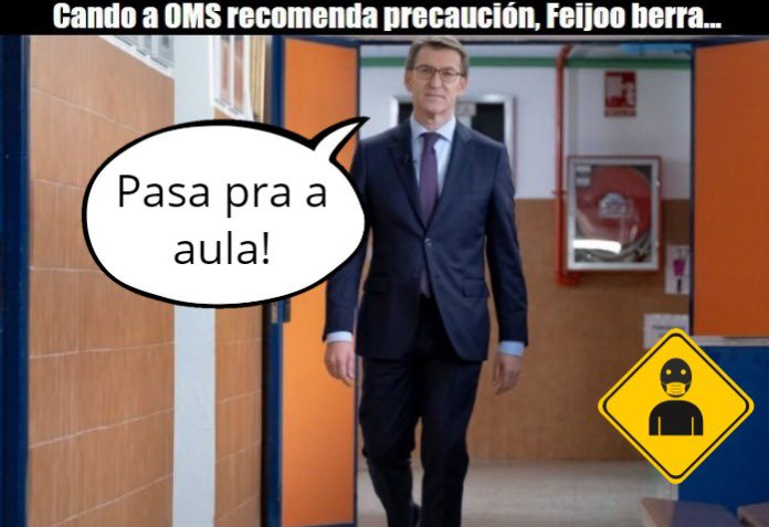 hervesmar's tweet photo. ‼️‼️‼️Precaución, amigo Feijoo!🤷🏻‍♀️
- #OPOñomeaestaOPO
- #XuntaResponsable
- #opoñomeaestaVOLTA
@feijoogalicia @xunta @sarcarreira @lavozdegalicia https://t.co/MMbLFXLxMz