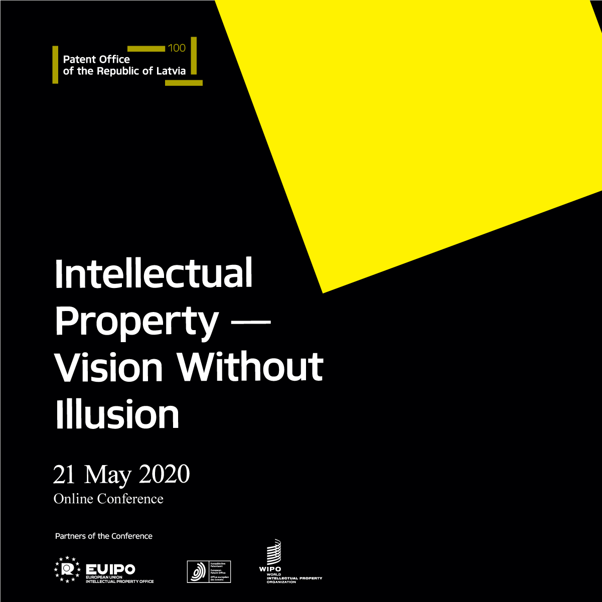 EPOorg's tweet photo. Tomorrow we will tune in to @Patentu_valde’s online conference on IP. We look forward to an impressive line-up & very interesting topics. Join us by watching the #livestream, no need to register: https://t.co/5BeW7hRylW
#IPVision2020 https://t.co/kF8FkuDDMd