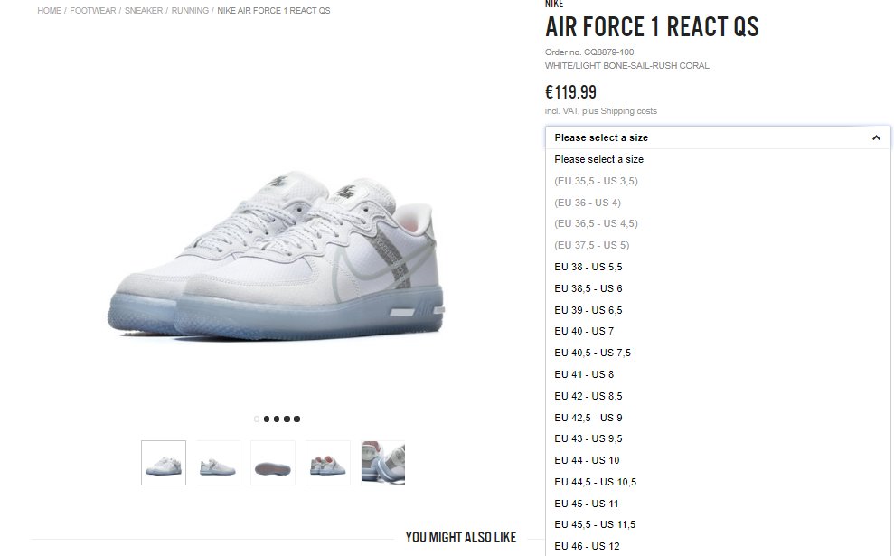 air force 1 react 42