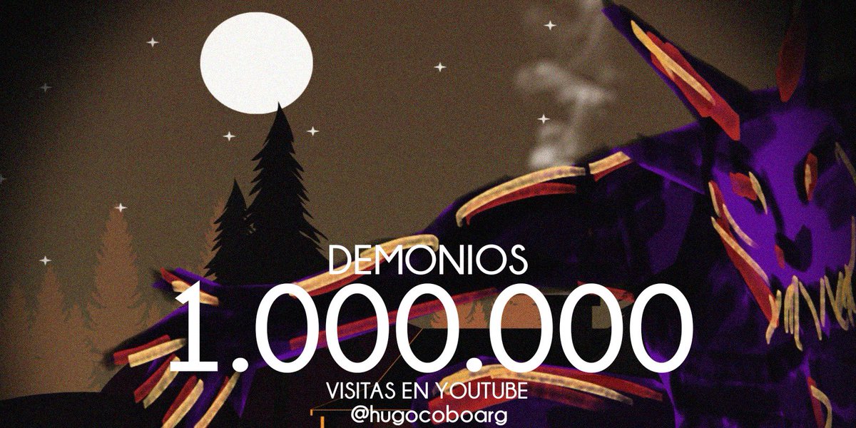 HugoCoboARG's tweet photo. 📈| Que lindo es despertarse y ver que "DEMONIOS" es MILLONARIO, lo logramos chicxs, vamos por los 2M 😈
#CanalOT20M #HugoDemonios https://t.co/Nx0YMz9PSh