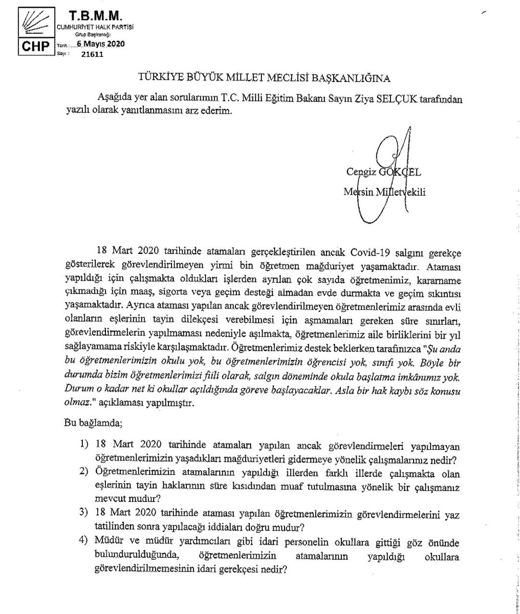 cengiz_gokcel's tweet photo. Mart ayında atamaları yapıldığı için işinden ayrılan, ev geçindiren binlerce öğretmenimizi daha fazla mağdur etmeyin!

#ÖğretmendenTasarrufOlmaz https://t.co/jN8vegSnTT
