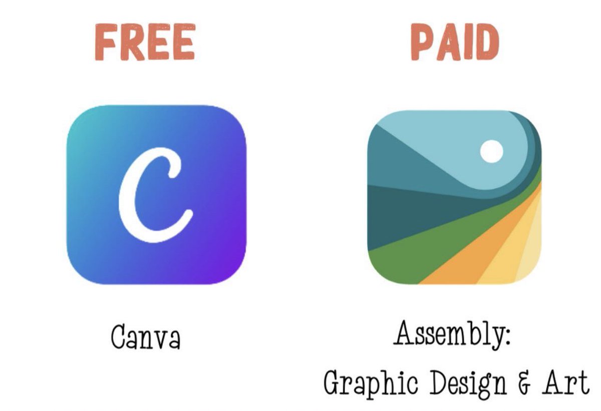 hislifeoutwest's tweet image. Apps for graphic design:

Canva is the shit and you can literally create ANYTHING on this site. Flyers, IG post, IG stories, logos, email marketing campaigns, literally anything. 🤯

You can download the app or use on desktop version (I prefer desktop).