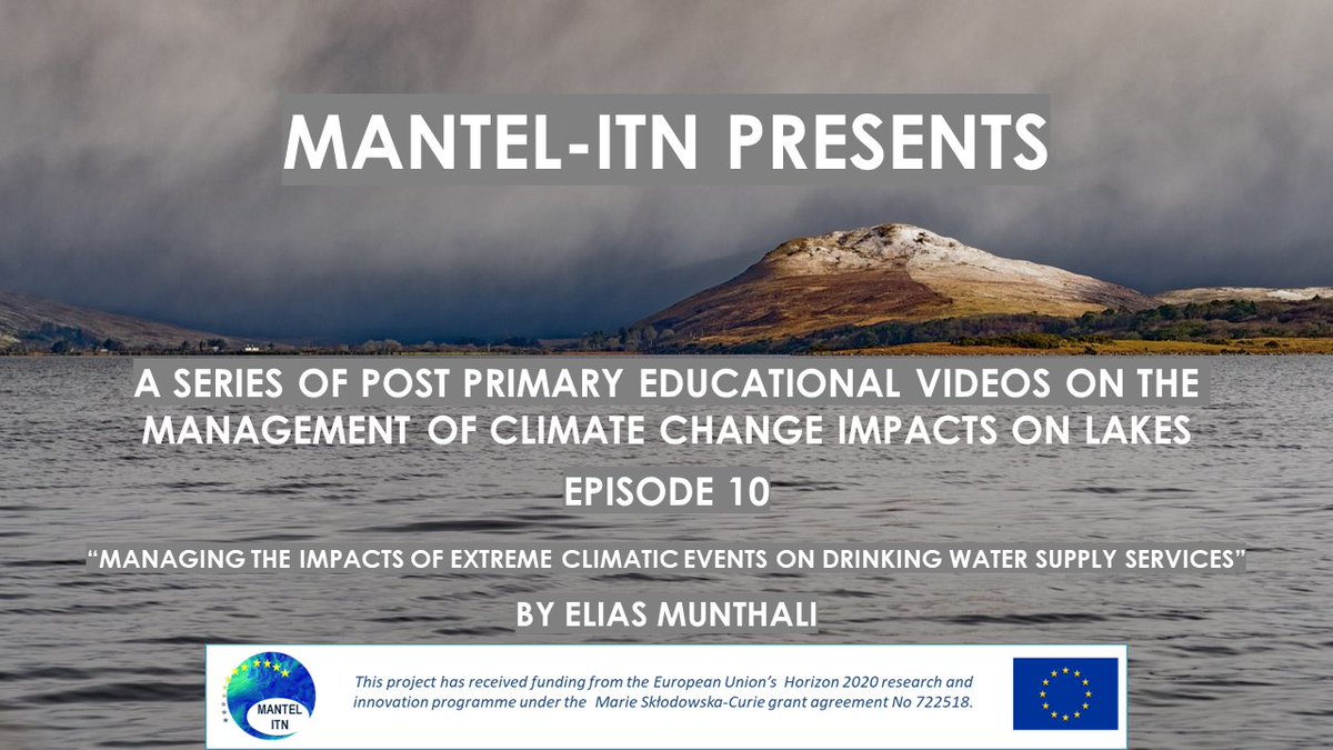 MANTEL_ITN's tweet photo. Ep10&amp;11 @eliasmunthali helps us understand how #ClimateChange might affect #DrinkingWater supplies. @QingZhan2 tells us about #lake restoration &amp; the role of #phytoplankton in helping to return lakes to a good state. 
Ep10 https://t.co/h2wGk4tQId
Ep11 https://t.co/7PveIEUT40 https://t.co/wY5nI7qVvD