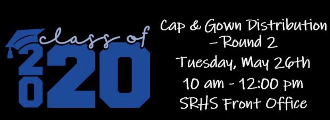 SamRayburn_HS's tweet photo. Come by and pick up your cap and gown and yard sign if you haven’t already! 🎓 https://t.co/nlrna95mlq