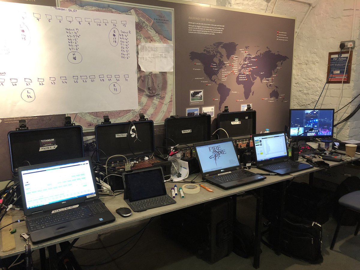 TitaniumFwks's tweet image. A lot of you have asked us for more photos of the way in which we fire the shows. Here is some of the control equipment that fires a part of Edinburgh's Hogmanany Show and is the technical side behind the amazing photos and images you have all seen.
#FireworkDisplay #FireOne
