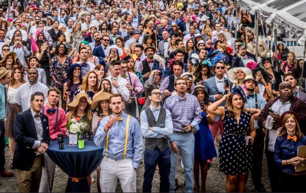 TJunior1014's tweet photo. 3 Years Ago: Remember doing things like Preakness at the Piazza @teejmcshea @Evon_atcha_boi https://t.co/PqgopSboWI