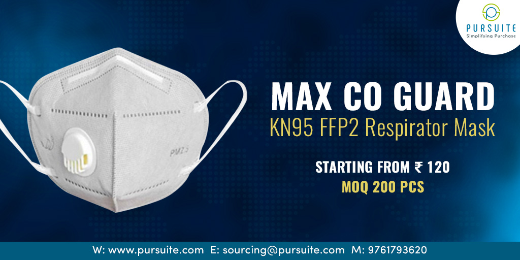 pursuites's tweet photo. Buy MAX CO GUARD KN95 FFP2 Respirator Mask at #Pursuite
Explore to Buy: https://t.co/j7znjDcYhb 
#pursuite #facemask #N95ProtectiveMask #N95facemask #3plyfacemask #anticovid19 #coronavirus #coronavirusmask #safetyfirst #procurement #restaurateurs #offices #hospitalityindustry https://t.co/NgLPVrVCFZ