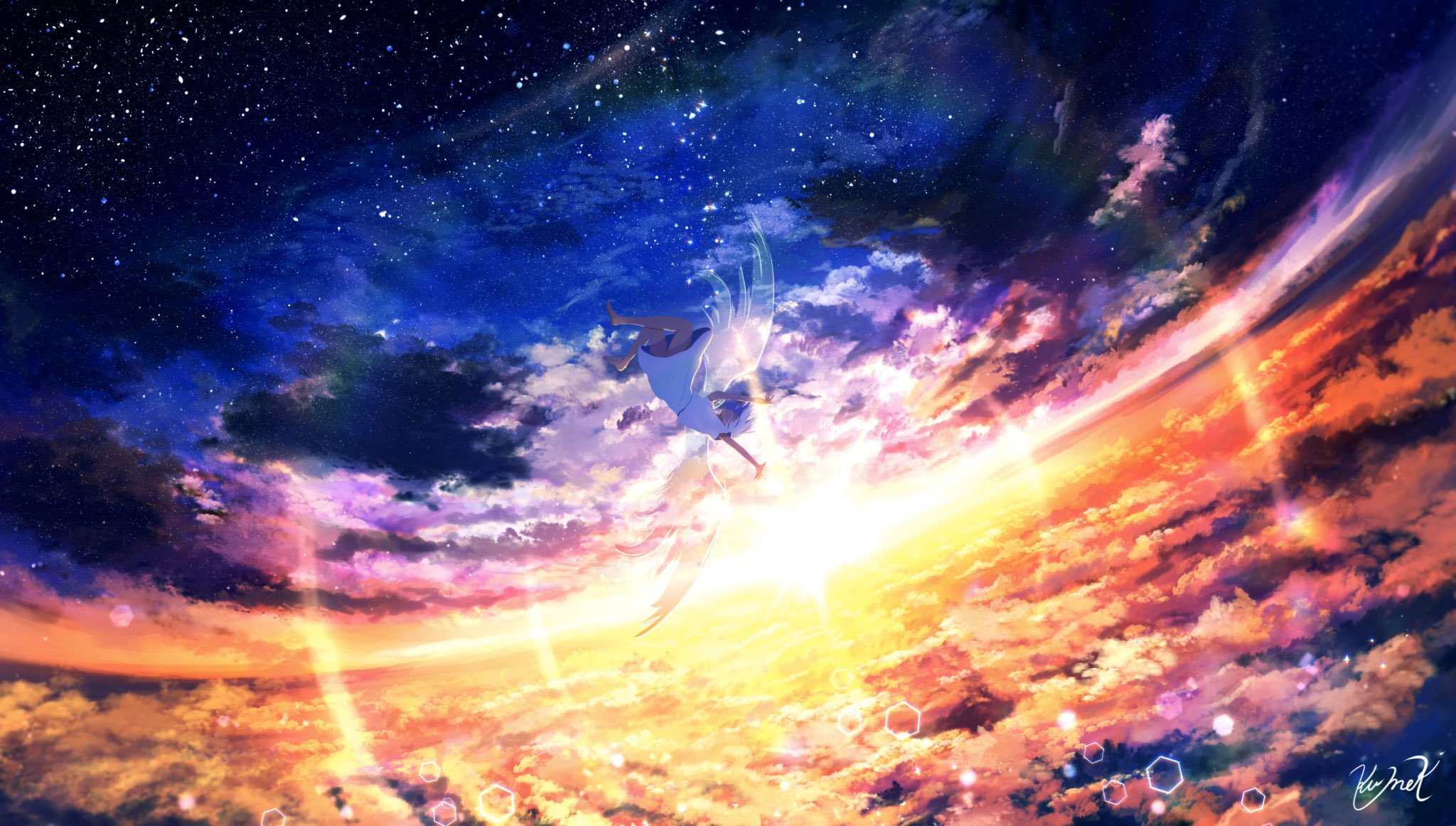 クメキ アスノヨゾラ哨戒班 Orangestarさんで一番好きな曲のファンアートです T Co Ifjrjjgzgc Twitter