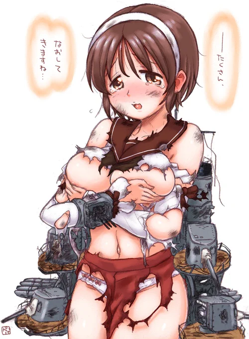 めどいですよね、艤装。
わたしも嫁艦とはいえ描いたのせいぜい三度ぐらい。 
