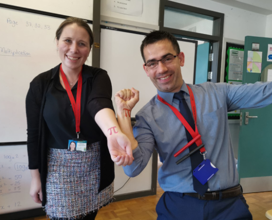 StPaulsMaths_'s tweet photo. We've been challenged by @St_PaulsRCHS to share 7 days of life, no words just pictures. Here's day one. Today, we nominate @stpaulsscience #community #learning #respect #success #mathsweek2019 https://t.co/a7MF1TnsYM