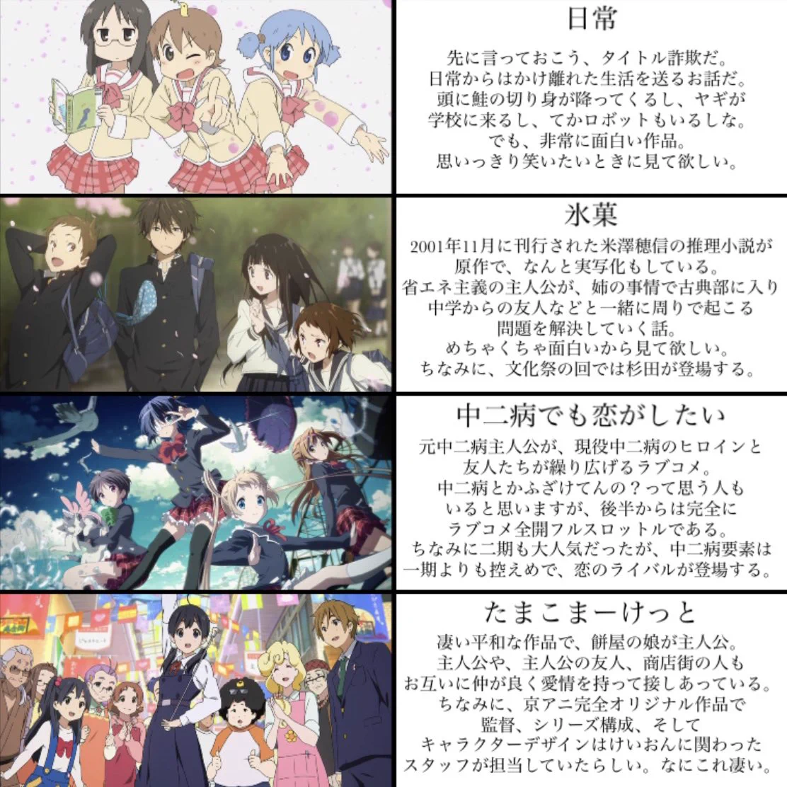 京アニ作品を真面目に紹介！見たことない人はこちらを参考に見てみよう！