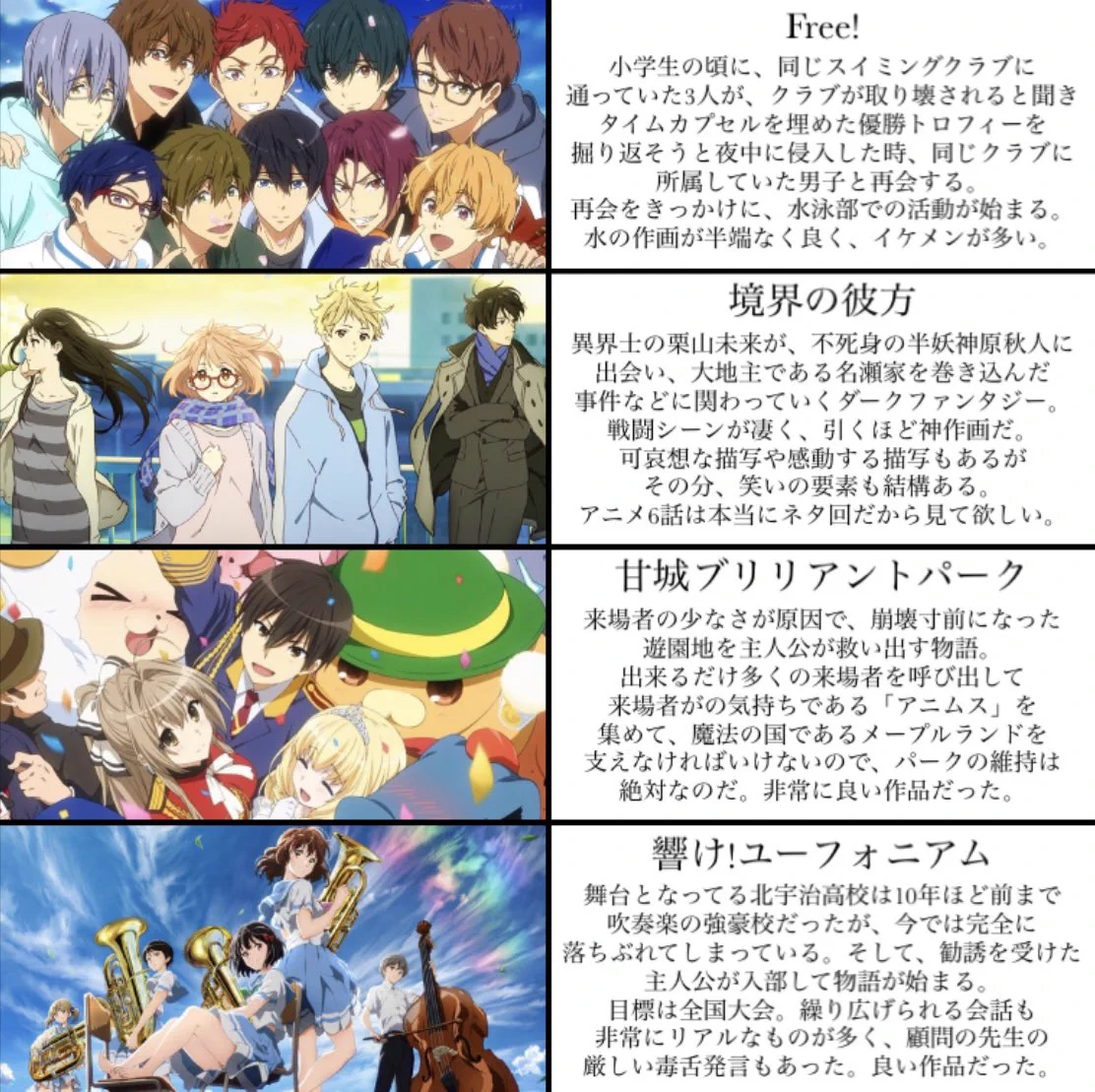 京アニ作品を真面目に紹介！見たことない人はこちらを参考に見てみよう！