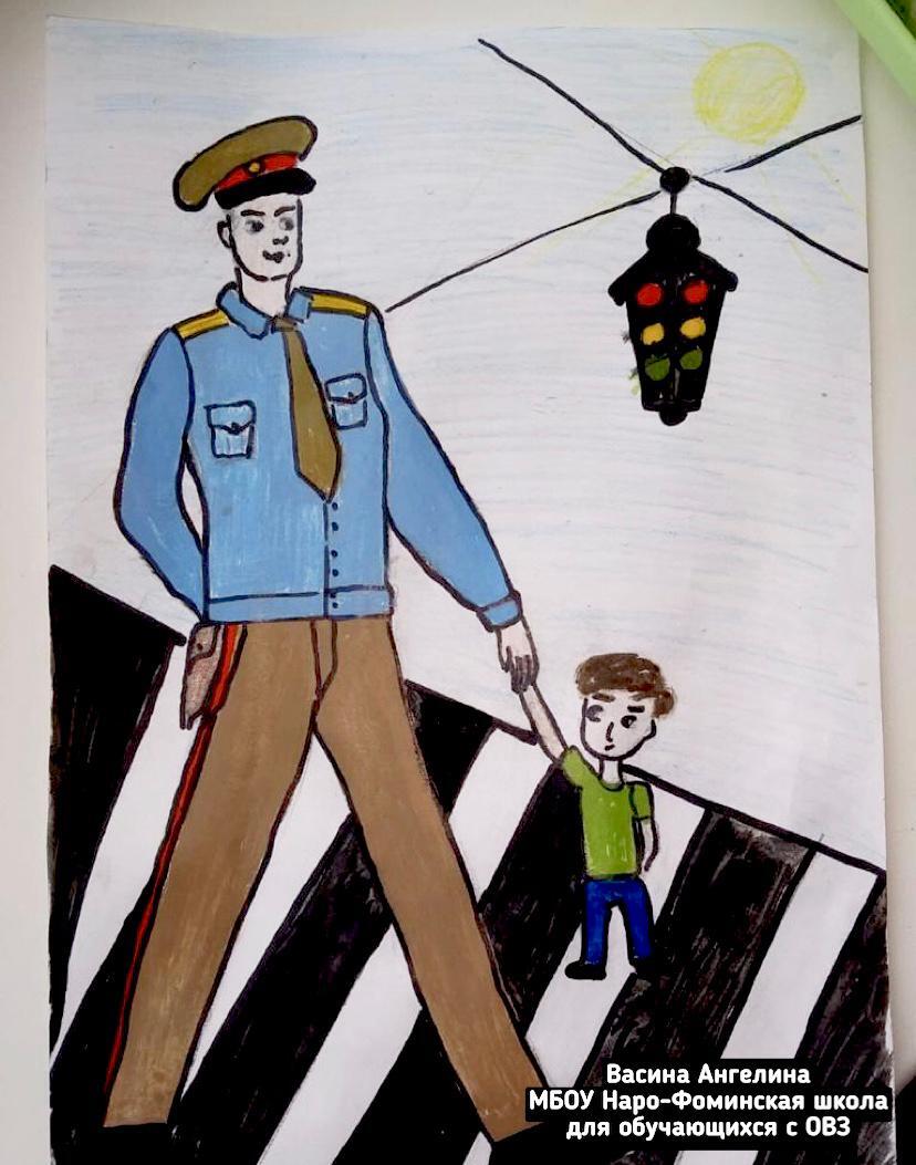 Рисунок дядя Степа милиционер