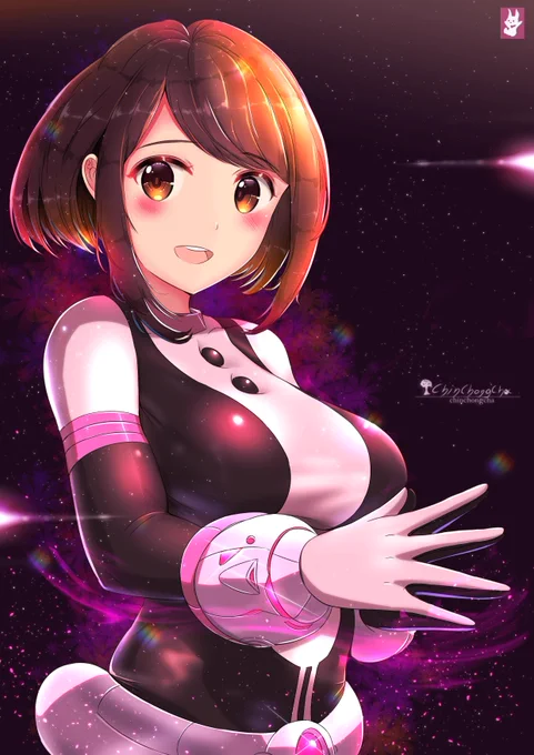 Uravity | Ochaco Uraraka
麗日 お茶子

#MHA #MyHeroAcadamia #僕のヒーローアカデミア #BokuNoHeroAcademia #FANART #artistsontwitter #anime 