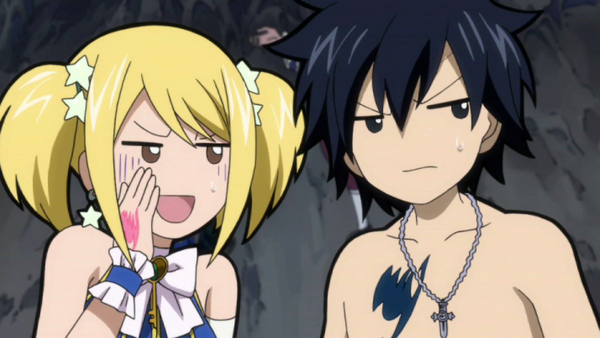 juviibunz's tweet photo. i don’t necessarily ship graylu in that way anymore but no one can deny that they have such a beautiful friendship
they’re literally bffs and i love that lucy has a guy best friend that she can have deep long talks with, plus they’re so supportive of e/o and v dorky too https://t.co/W3p7I1Nwey