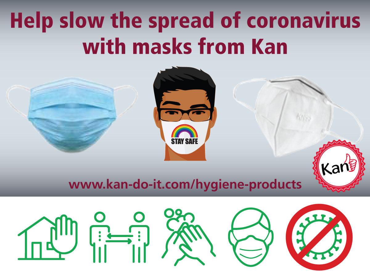 To help slow the spread of #covid19 and assist businesses returning to work, Kan now supply a range of #masks.

Including surgical 3 ply, FFP2 and cloth masks. Get more information on our masks and prices on our website. kan-do-it.com/exclusive-prod…

#facemasks #backtowork