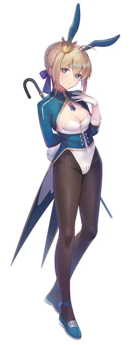 アルトリア×バニー?
#カルデアバニー部 