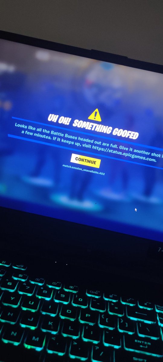 hirusha57's tweet photo. @FortniteStatus game down? https://t.co/wHAhzncFKK
