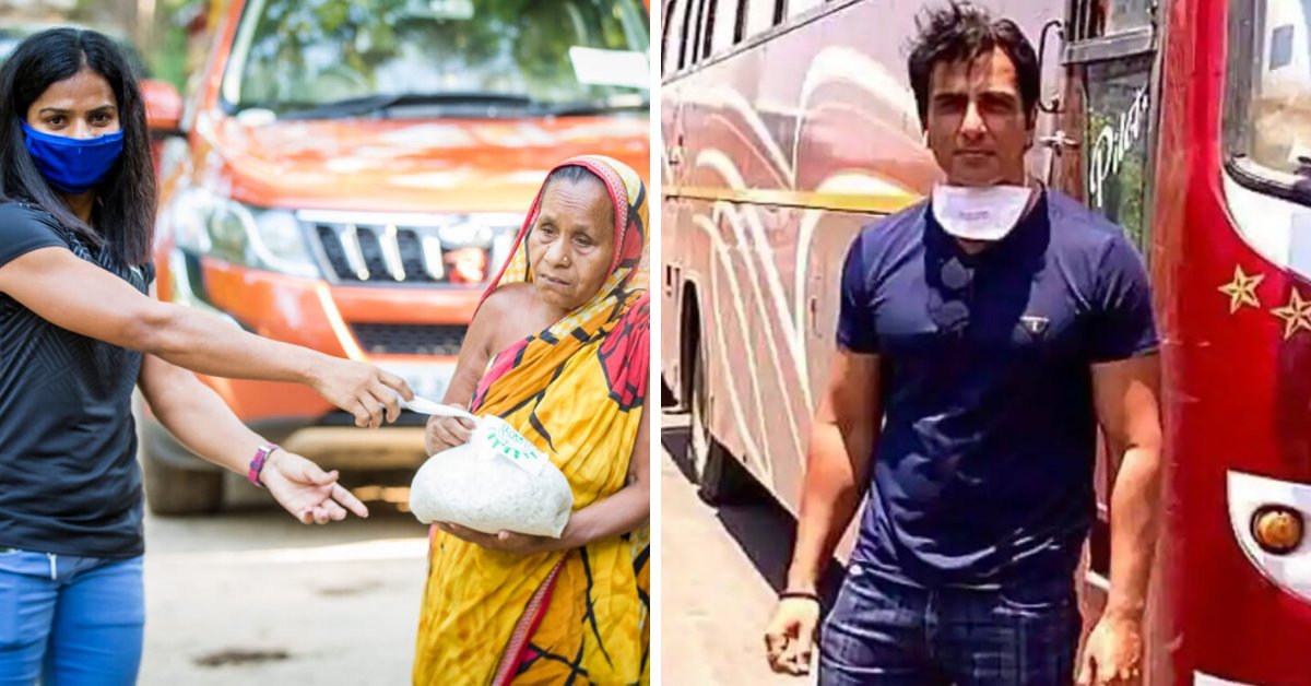 thebetterindia.com/227354/covid-1… 8 Celebrities Doing All They Can to Help The Needy During Lockdown