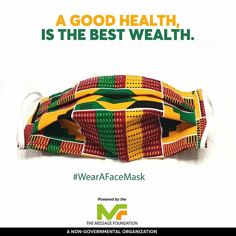 TheMessage_F's tweet photo. Good health they say is better than wealth. Always wear a mask, only the healthy ones can live to enjoy their wealth.
#themessagefoundation #wearamask #stayhealthy #goodhealth #socialdistancing #spreadthefact https://t.co/eNJKWHONLt