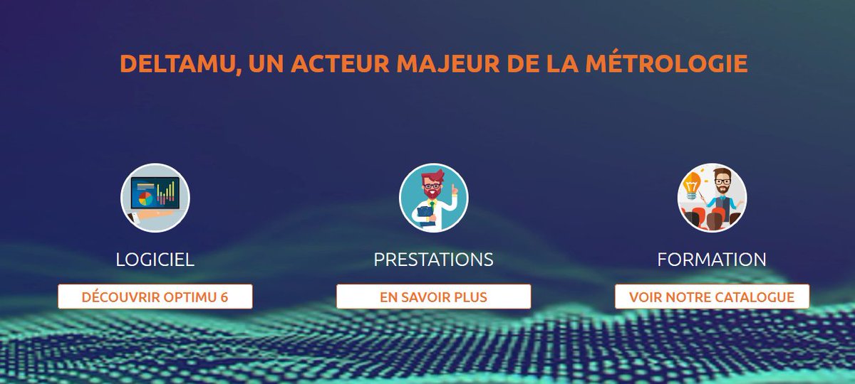 DeltaMu_fr's tweet image. Notre nouveau site internet est finalement en ligne!
Venez découvrir toutes nos prestations, solutions logiciel, formations et actualités : lnkd.in/dSQdntQ
#deltamu #website #smartmetrology
