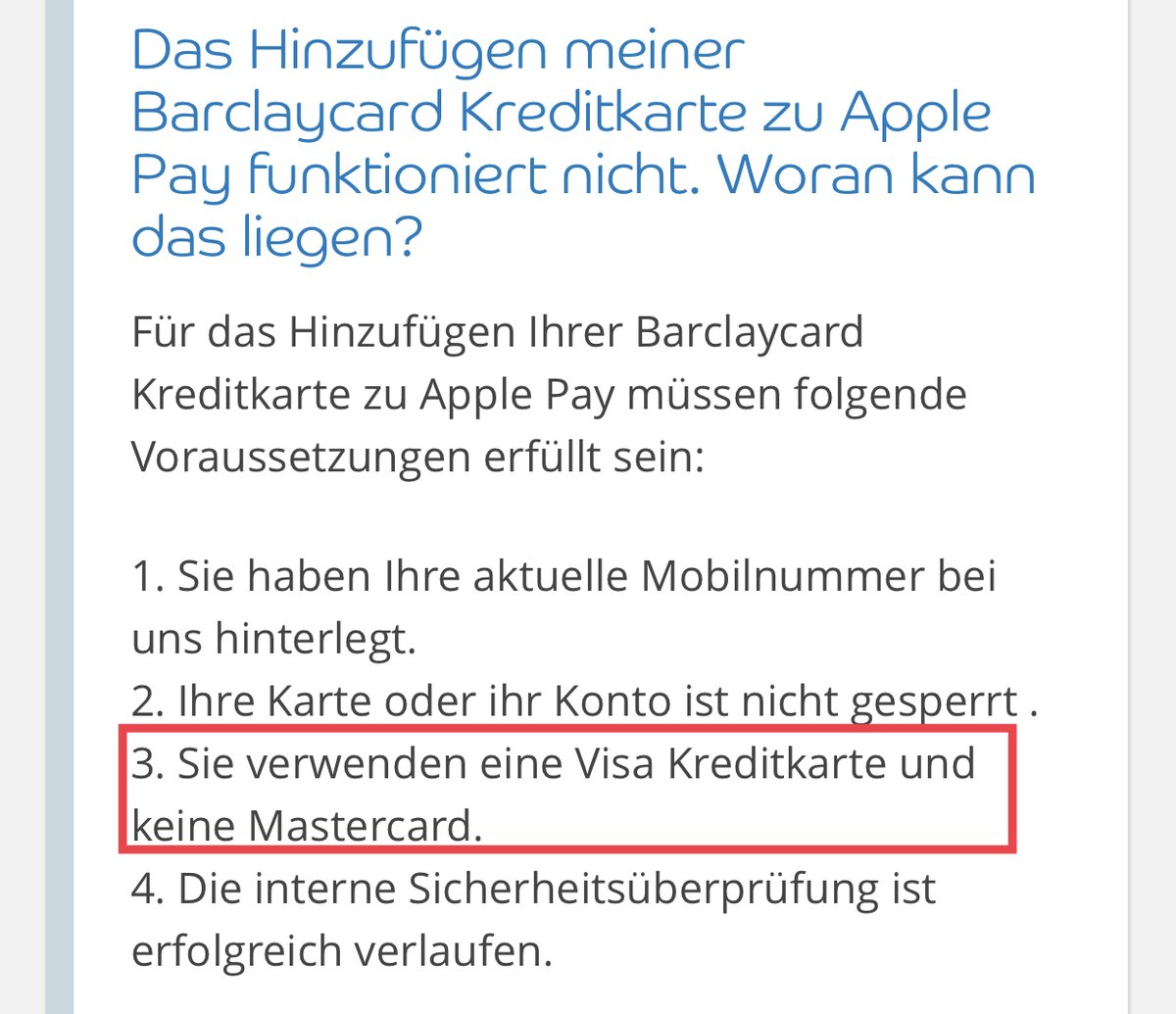 Tyreal_X's tweet photo. @ms72_official @Barclaycard Laut Webseite geht nur Visa… https://t.co/3p2Ah4MYSa